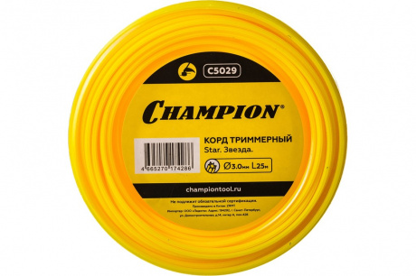 Купить Леска CHAMPION Star 3,0*25 м (звезда)   C5029 фото №1