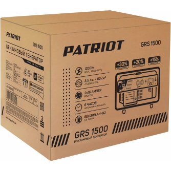 Купить Электростанция Patriot GRS 1500 фото №14