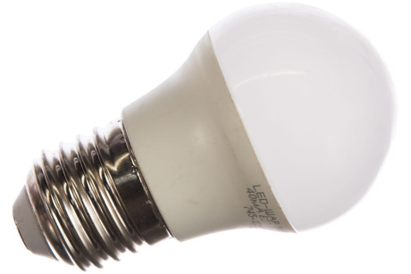 Купить Лампа светодиодная LED-Шар-standard 5Вт шар 4000К нейтр. бел. E27 450лм 160-260В ASD фото №1