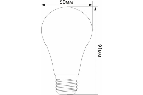 Купить Лампа LED А50 LB-375 3W E27 желтый  FERON фото №7