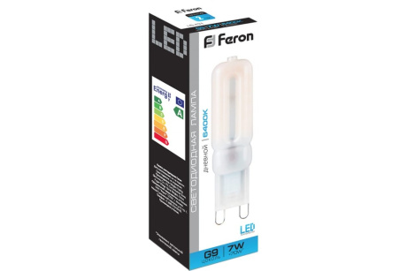 Купить Лампа LED LB-431  7Вт G9 6400К  FERON фото №3