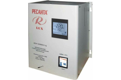 Купить Стабилизатор РЕСАНТА АСН-12 000Н\1- Ц Lux 63/6/22 фото №2