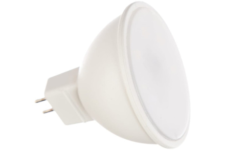 Купить Лампа светодиодная LED-JCDR-standard 5.5Вт 4000К нейтр. бел. GU5.3 495лм 160-260В ASD фото №1