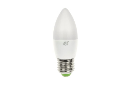 Купить Лампа светодиодная LED-Свеча-standard 5Вт свеча 4000К нейтр. бел. E27 450лм 160-260В ASD фото №1